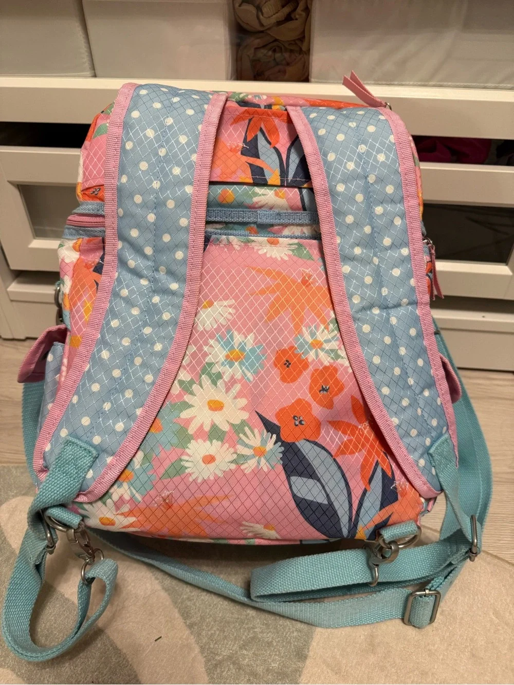 Matilda Jane Pink Floral Backpack/Cooler